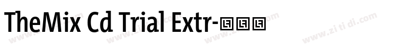 TheMix Cd Trial Extr字体转换